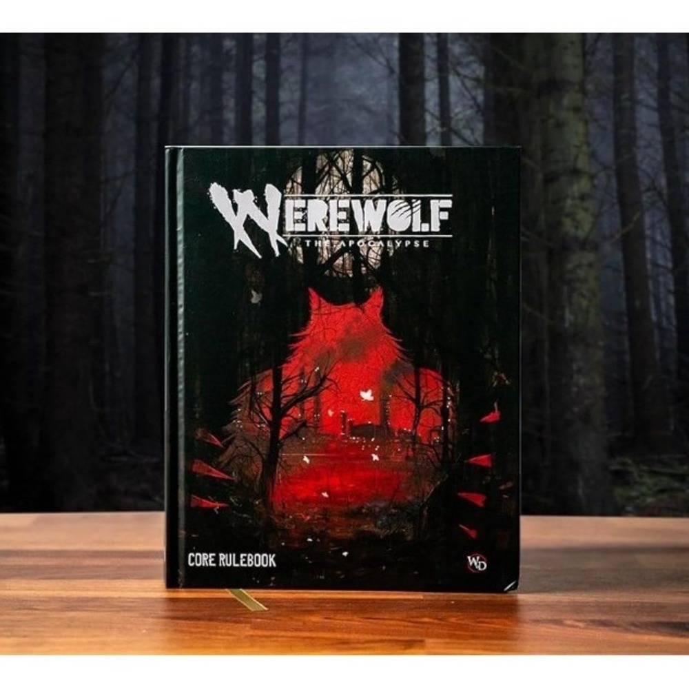 Renegade Game Studios Werewolf The Apocalypse 5th Edition Rulebook OS Black Red